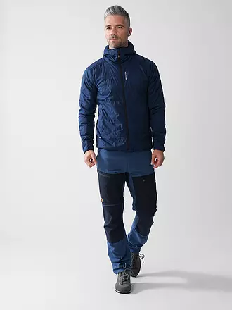 ORTOVOX | Giacca isolante da uomo da turismo Piz Duan SW con cappuccio | dunkelblau